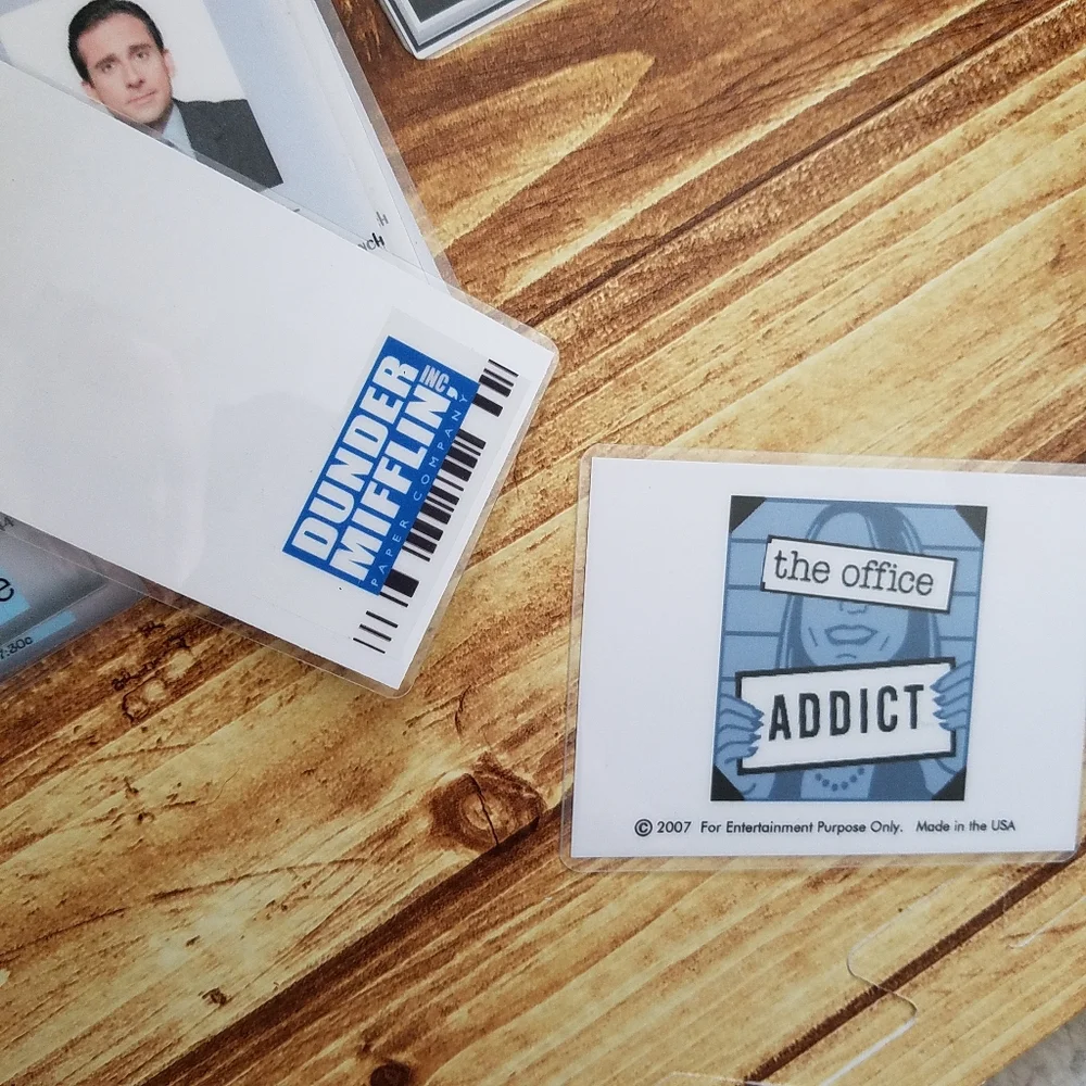 The Office TV Show Character Badge Card Lot - Party Supplies Funny Universal NBC